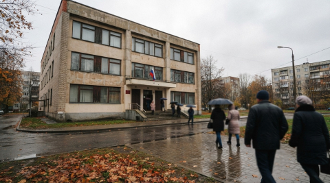 Здание суда в Калининграде, где слушают дело о растрате в почтовом ведомстве 