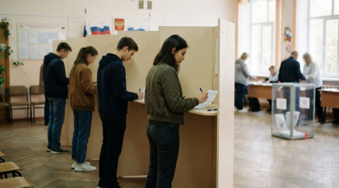 Почти 60 тысяч молодых избирателей пришли на участки в Калининградской области 