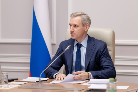 Строительная площадка в центре Смоленска под будущие корпуса университетского кампуса 