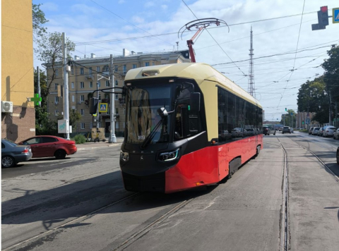 В Нижнем Новгороде завершили реконструкцию трамвайных путей у парка «Дубки» 