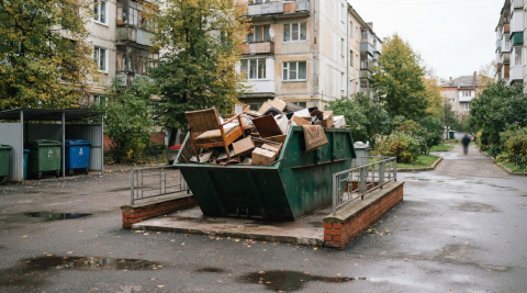Крупногабаритный мусор в Калининградской области нельзя ставить у контейнеров 
