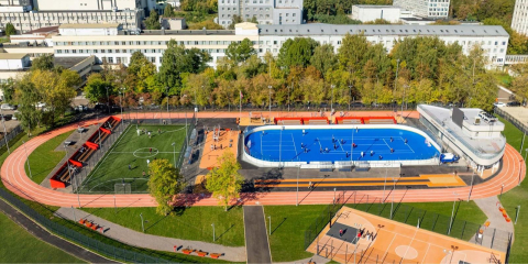 В Нагатине-Садовниках открылся спортивный кластер для студентов РАНХиГС 