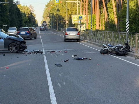 В Смоленске возбудили уголовное дело после ДТП с подростком на мотоцикле 