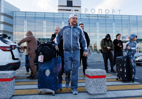 Пётр Ян прилетел в Екатеринбург после победы над Двалишвили 