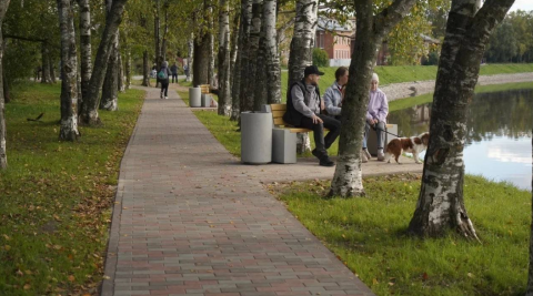 В Вологде продолжают благоустройство набережной к 880-летию города 