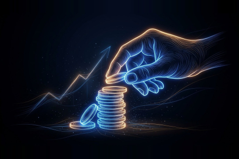Купюры рублей, долларов и евро рядом с калькулятором 