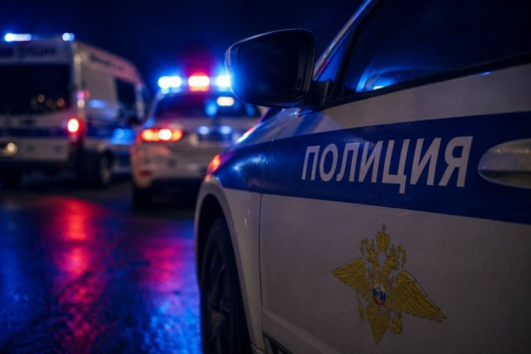 Автомобиль марки Хёндэ на парковке у жилого дома в Калининграде 