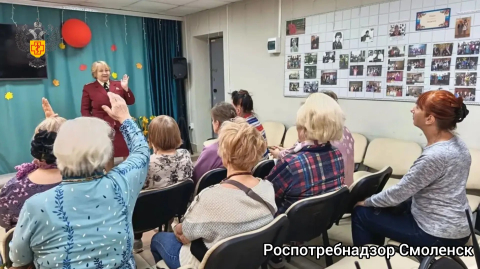 Роспотребнадзор рассказал смолянам старше 60 лет о профилактике гриппа и ОРВИ 