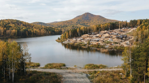 Гора Бессонова и Сысертское водохранилище, где строится курорт 