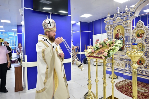 В Вологде освятили храм в областной клинической больнице